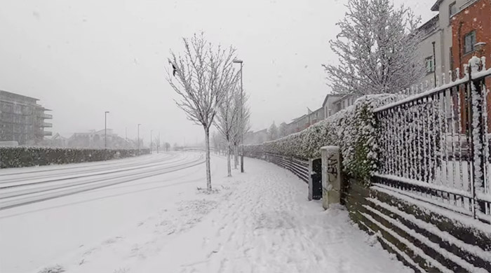 Does it Snow in Dublin, Ireland
