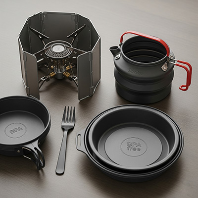 Portable Cooking and Eating Equipment